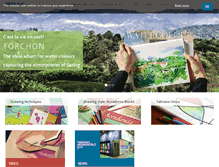 Tablet Screenshot of fabriano.com